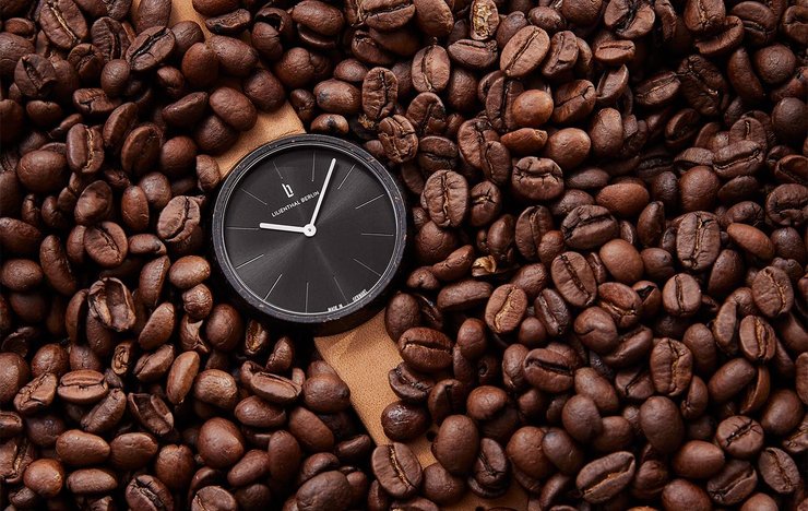 Coffee Watch, кварцевый механизм, швейцарские часы, Ronda