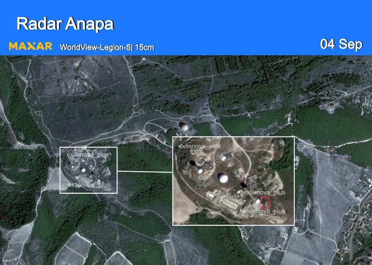 Удар по РЛС Каста-2Е2 в Анапе