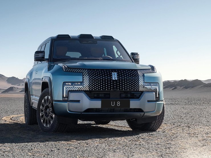 BYD Yangwang U8 2023, BYD Yangwang U8, новый BYD, электромобиль BYD