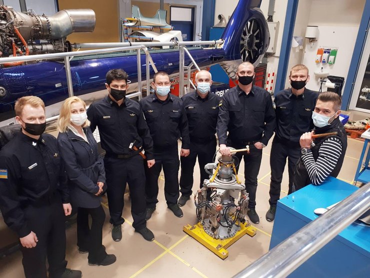 навчання прикордонників, вертольоти н125