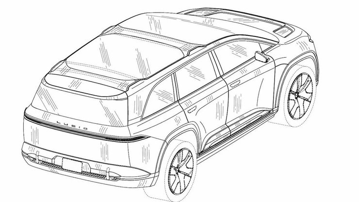 Lucid Gravity, Lucid Gravity 2023, электромобиль Lucid Gravity, кроссовер Lucid Gravity