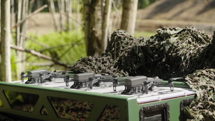 Quaze DSTOW, зарядка дронов