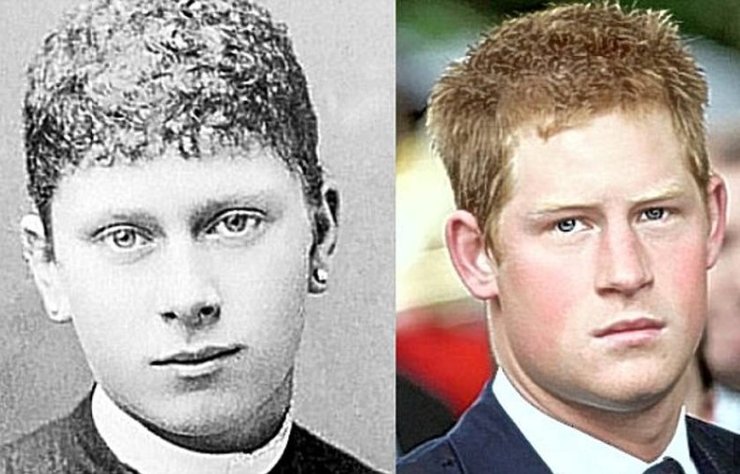 Принцесса Мэри и принц Гарри