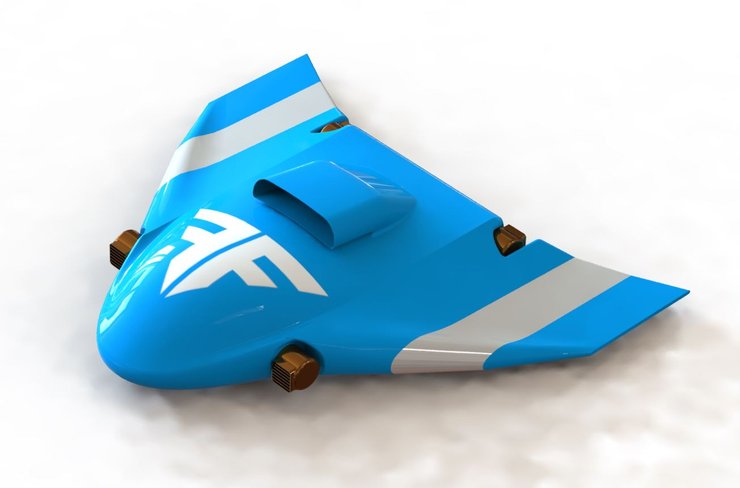 AB6 JetQuad, дрон, БЛА