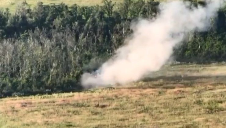 знищення бронемашини РФ