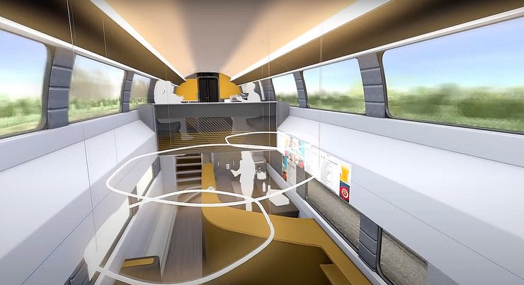 Франция, поезд, железная дорога, технологии,