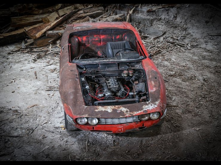 Fiat Dino Spider, Fiat Dino, Fiat Dino 1968, Dino Spider, занедбані авто