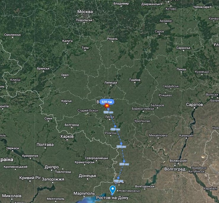 от Воронежа до Ростова-на-Дону