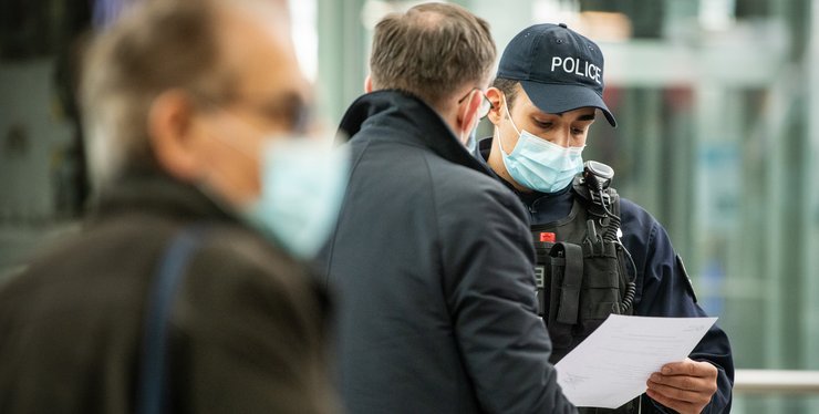 локдаун во Франции, пандемия коронавируса