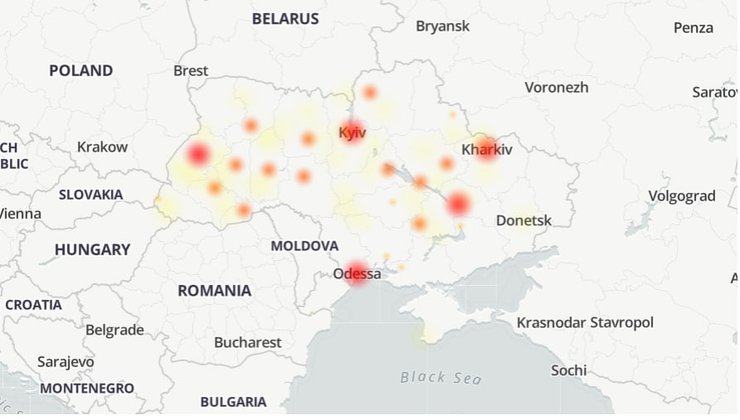 Сбой в Telegram 12 марта