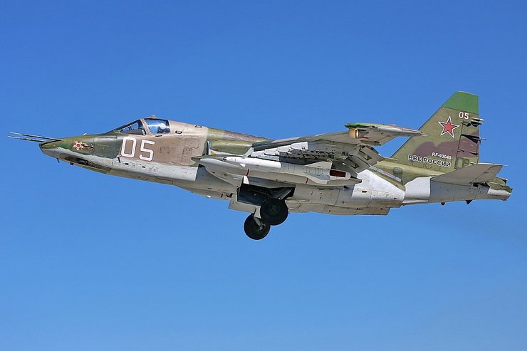 Су-25, самолет Су-25, Су 25, Су25, Су25, российский Су-25