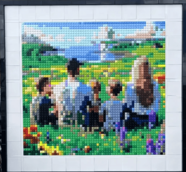 Відео весілля з 70 наборами Lego стало популярним у мережі
