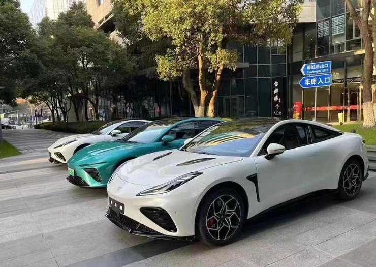 Электромобиль Neta E, китайский электромобиль, новый Neta E, электрический спорткар
