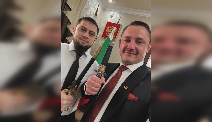 Ноа Крігер, Ахмед Дудаєв, Чечня