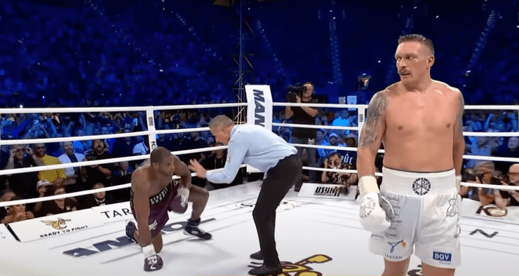 бій Усик Дюбуа, Олександр Усик, Даніель Дюбуа, боксерський поєдинок