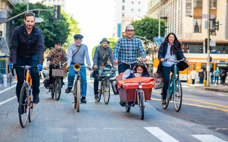 велосипедные дорожки в городе