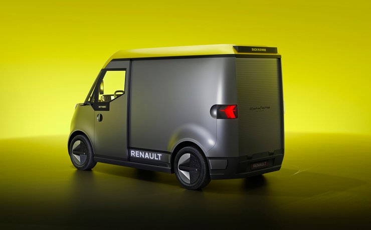 Renault Estafette, новий Renault Estafette, електромобіль Renault, фургон Renault