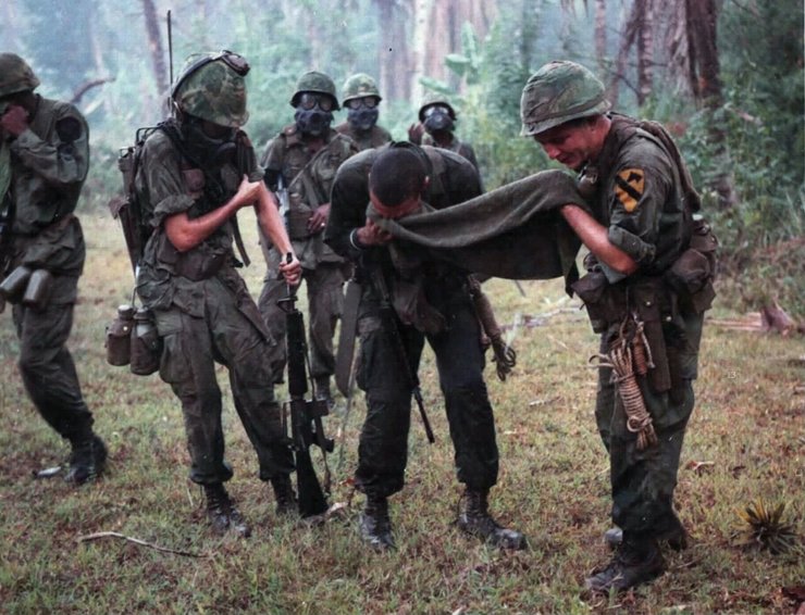 газ газовая атака CS вьетнам