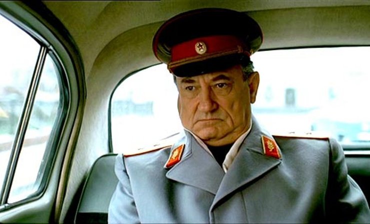 Богдан Ступка в фильме "Водитель для Веры"