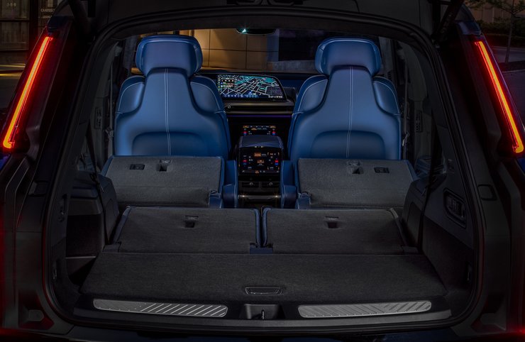 багажник Cadillac Vistiq, новый Cadillac Vistiq, кроссовер Cadillac, электромобиль Cadillac