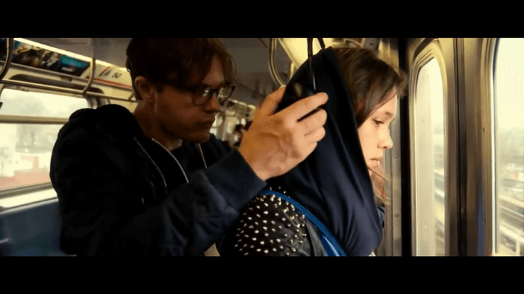 Иен и Софи в фильме "Я - начало"