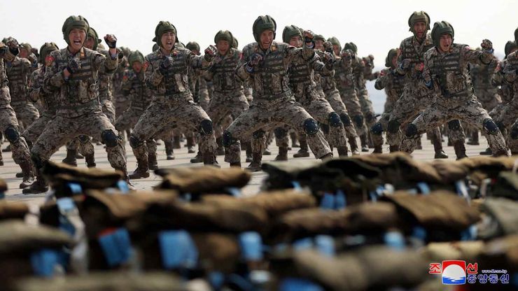Спецназ КНДР, солдаты кндр, солдаты ким чен ына, северокорейские солдаты