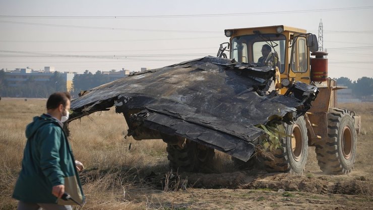бульдозер, иран, авиакатастрофа, boeing 737