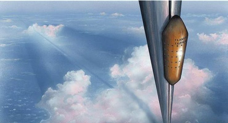 Космічний ліфт, ліфт, космос, Земля, Місяць, доставка вантажу, небо, планета, орбіта, супутник, трос, спуск,