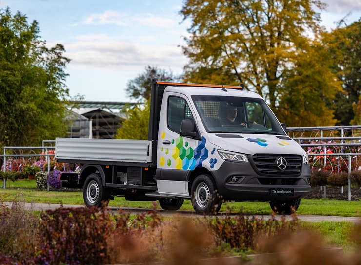 Електромобіль Mercedes Sprinter, Mercedes-Benz Sprinter 2023, електромобіль Mercedes Sprinter, Mercedes eSprinter