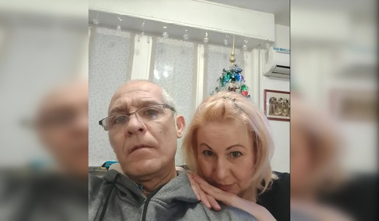 Итальянец Рокко с украинской подругой