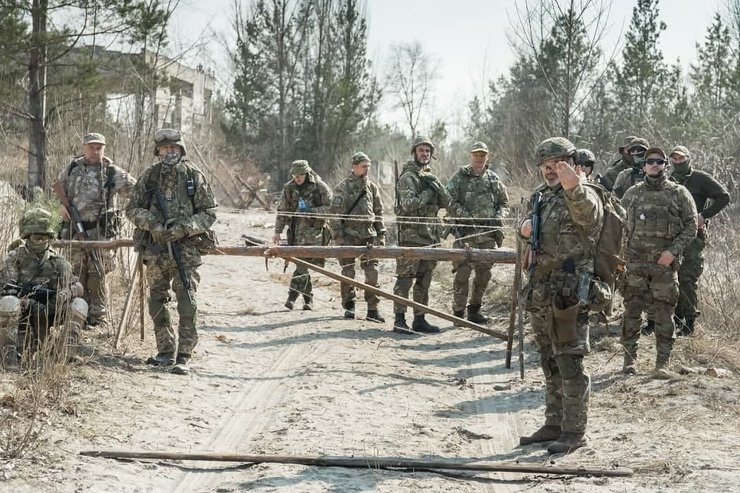 бойцы ТрО, батальон территориальной обороны
