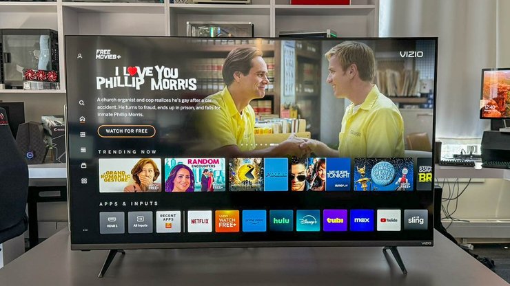 Телевізор Vizio V4K65M-0804 під час тесту