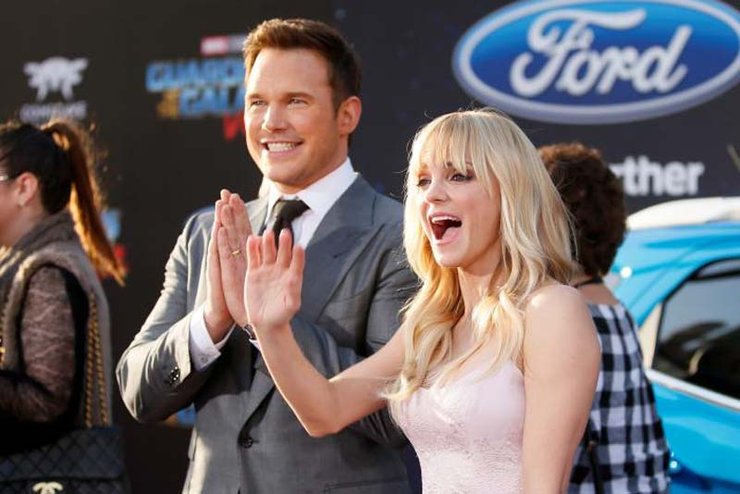 анна фэрис, крис пратт