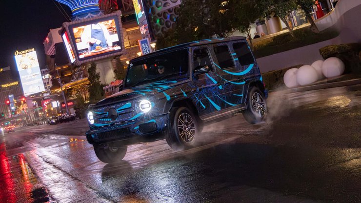 Mercedes EQG, электрический гелендваген, электромобиль гелендваген, электромобиль Mercedes