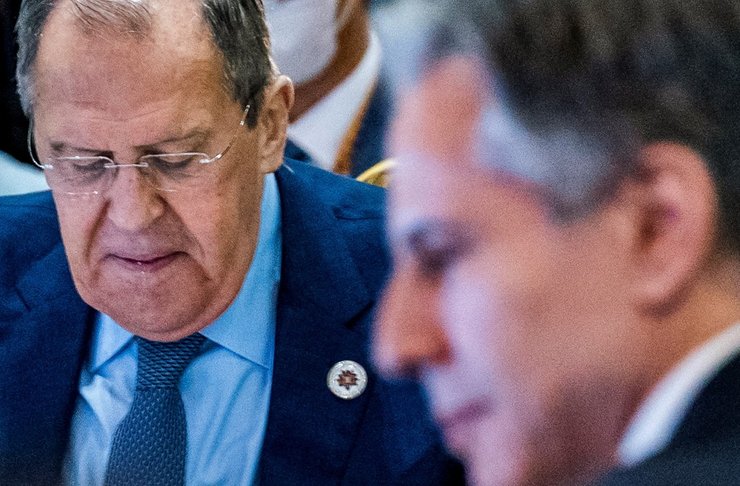 Ентоні Блінкен, Сергій Лавров