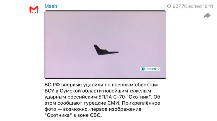 RQ-170, С-70 Охотник, Shahed 171 Simorgh