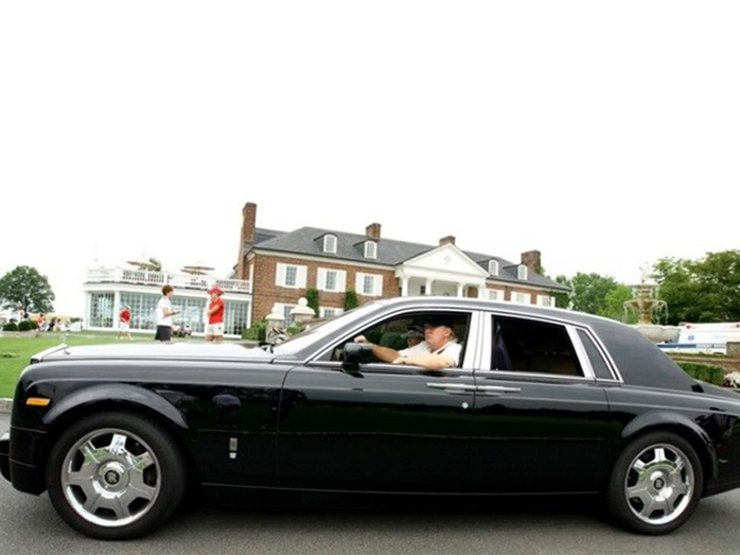 Роллс-Ройс Трампа, авто Дональда Трампа, Дональд Трамп