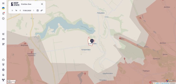 Наступление РФ на Константиновку