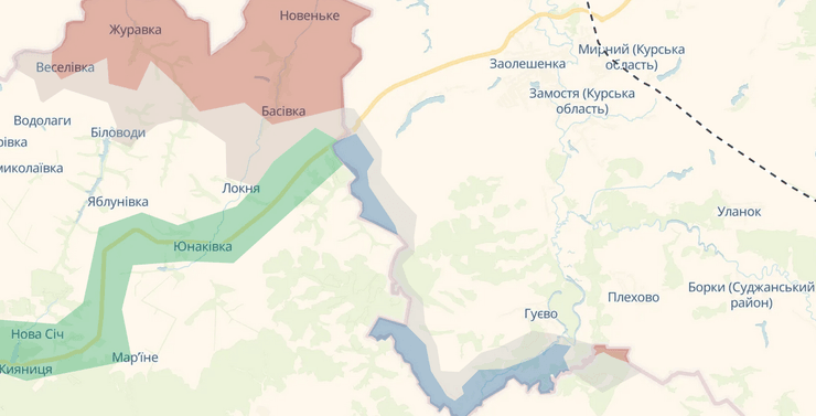 Приграничная территория Сумской области