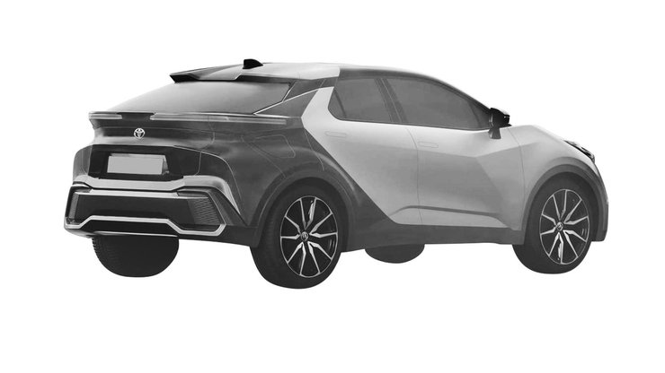 Кроссовер Тойота, новая Тойота, Toyota C-HR 2023, новая Toyota C-HR, кроссовер Toyota