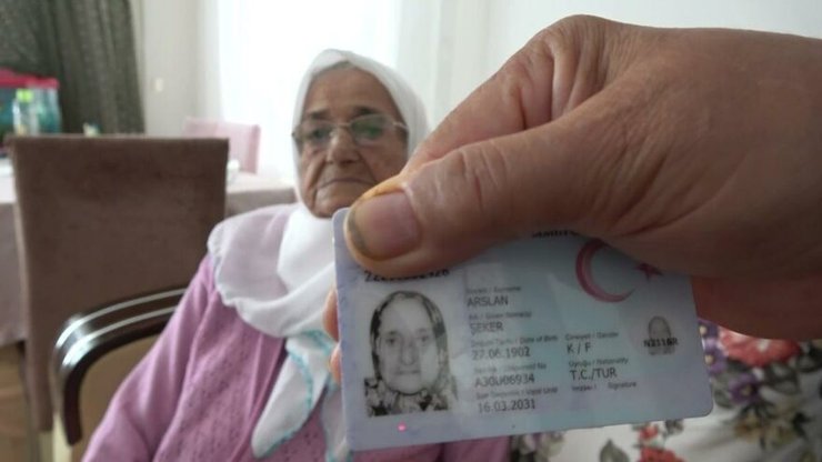 Секер Арслан, долгожительница, турция