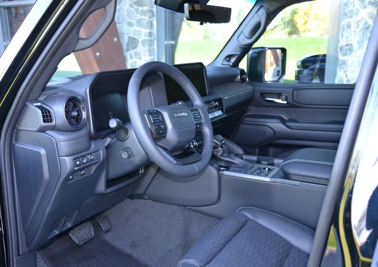 салон Toyota Land Cruiser Prado, новый Toyota Land Cruiser Prado, новый Prado, Toyota Prado 2024