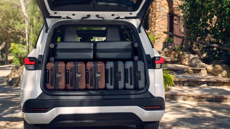 багажник lexus tx, Lexus TX 2024, Lexus TX, новый Lexus TX, кроссовер Lexus, гибрид Lexus