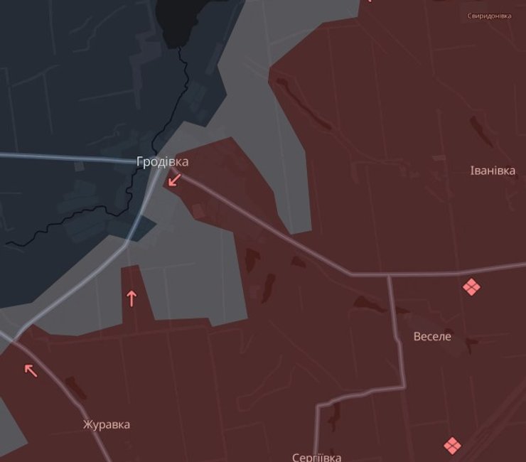 Бої в Гродівці, фото