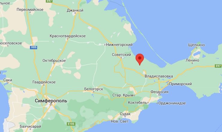 г. Токерево, Крым