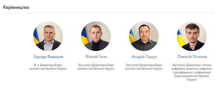 Керівництво БЕБ, БЕБ, Бюро економічної безпеки