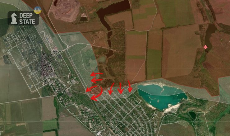 Авдіївка, війна, Україна, карта