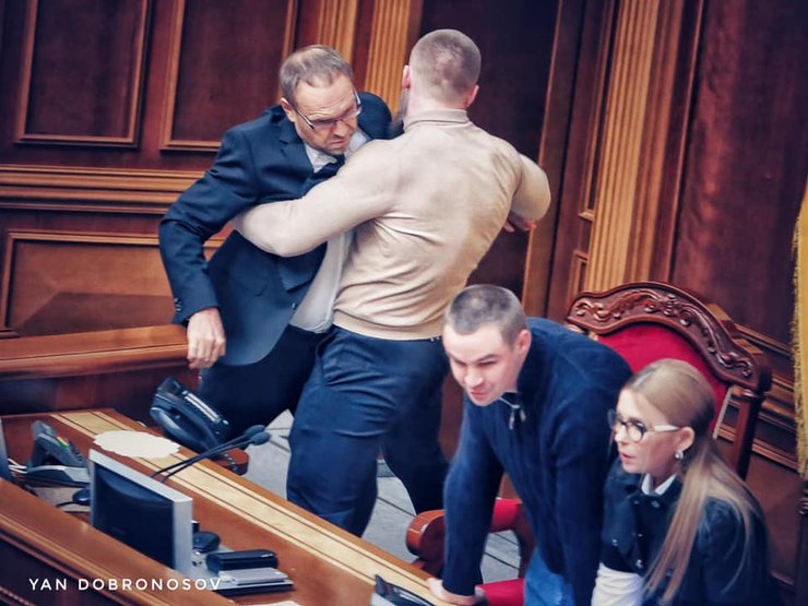 тимошенко в кресле разумкова