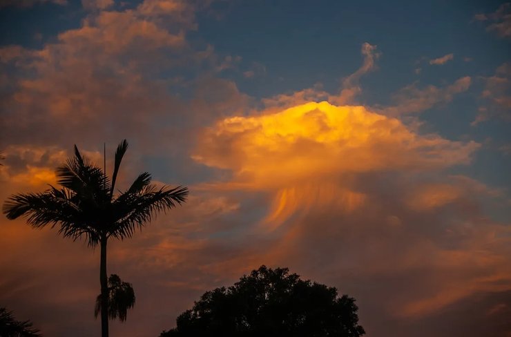 облака вирга