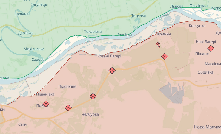 Левый берег Херсонской области